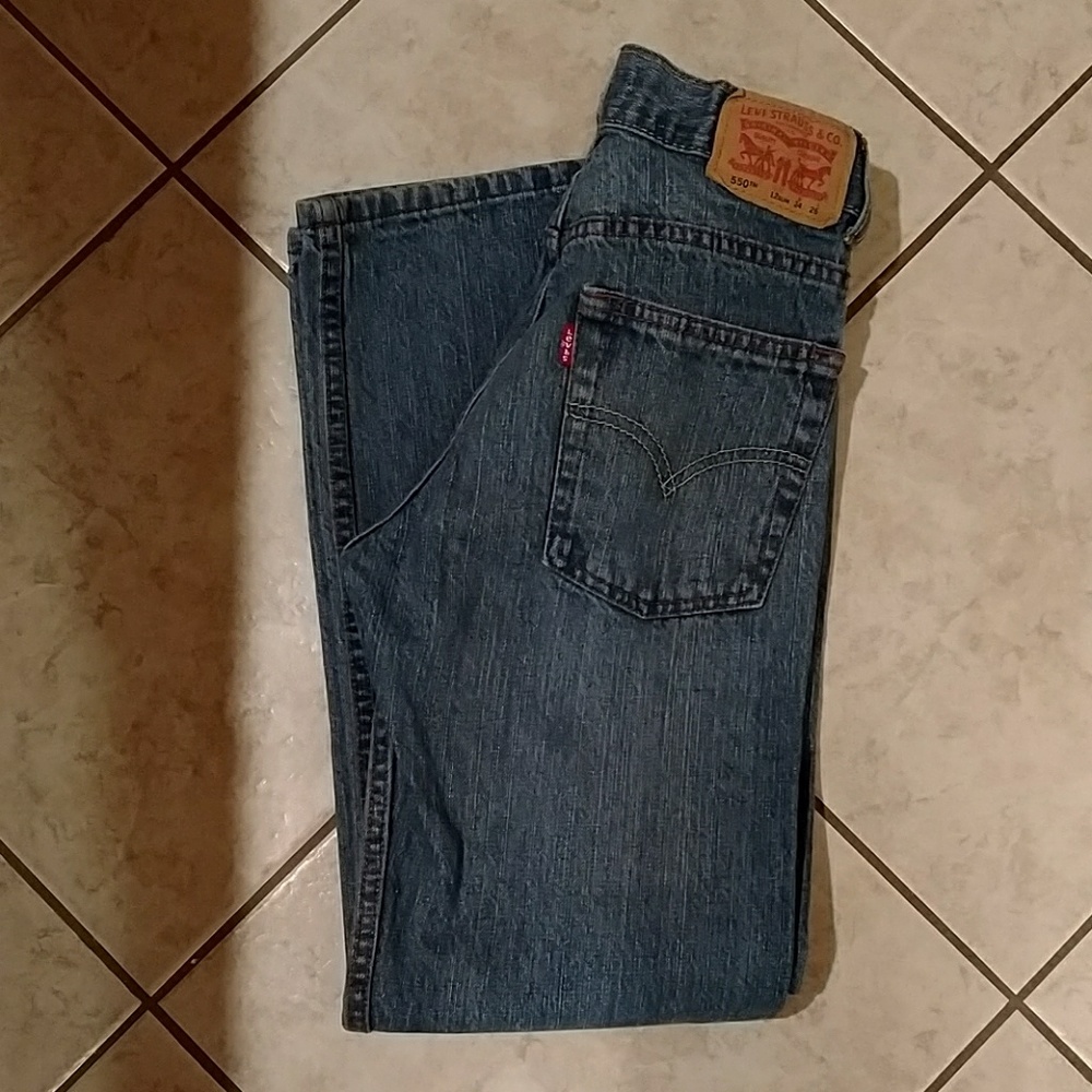 Levi's 550 Relaxed Size 12 Slim Jeans